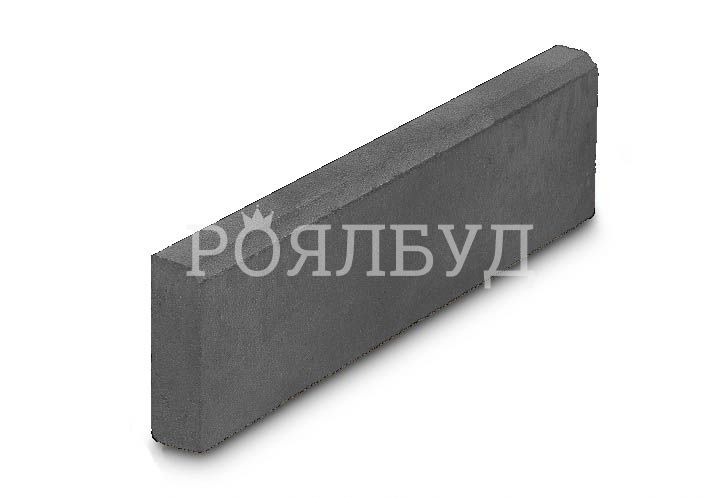 Поребрик 1000x200x60 Чорний