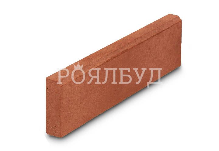 Поребрик 1000x200x60 Червоний