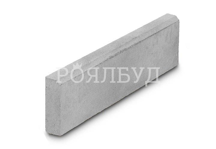 Поребрик 1000x200x60 Сірий
