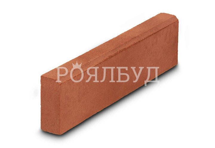 Поребрик 1000x200x80 Червоний