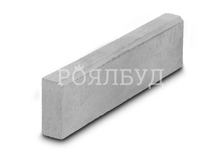 Поребрик 1000x200x80 Сірий