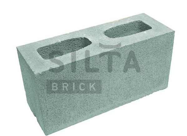 Блок гладкий Silta Brick зеленый