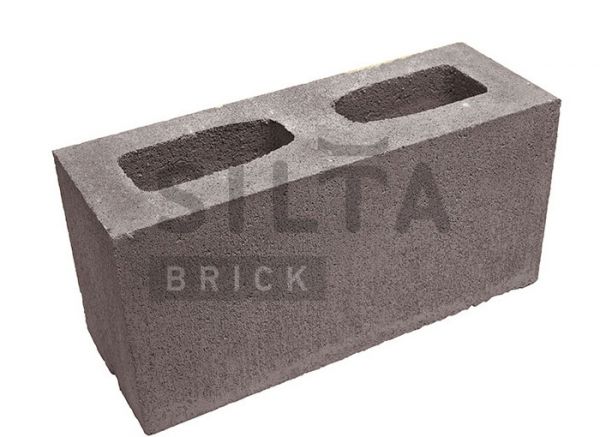 Блок гладкий Silta Brick коричневый