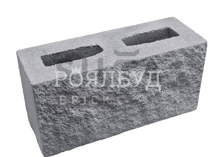 Блок декоративный Silta Brick серый