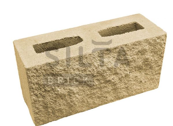 Блок декоративный Silta Brick желтый