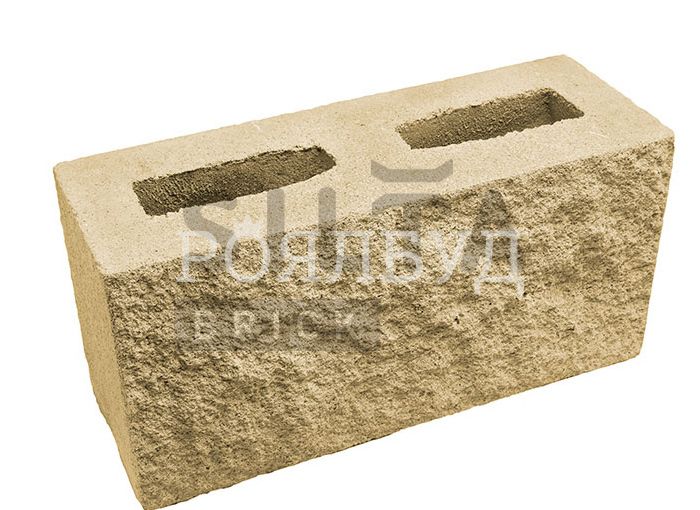 Блок декоративный Silta Brick желтый