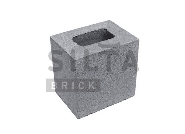Полублок гладкий Silta Brick серый