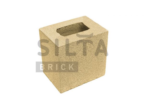 Полублок гладкий Silta Brick желтый