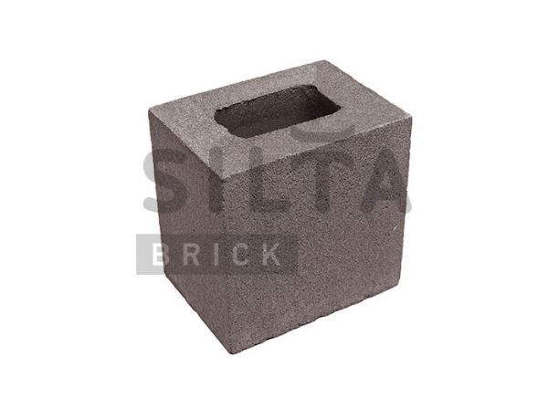 Полублок гладкий Silta Brick коричневый