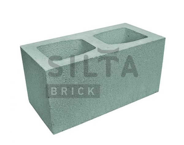Блок гладкий широкий Silta Brick зелений #32