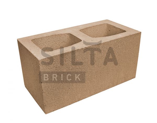 Блок гладкий широкий Silta Brick персиковый