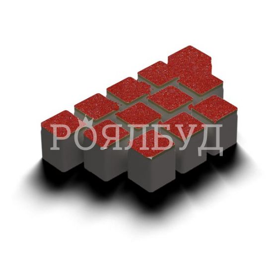 Шашка Бордовий