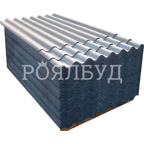 Шифер КШЗ 8-ми хвильовий 175х113х5,8 мм