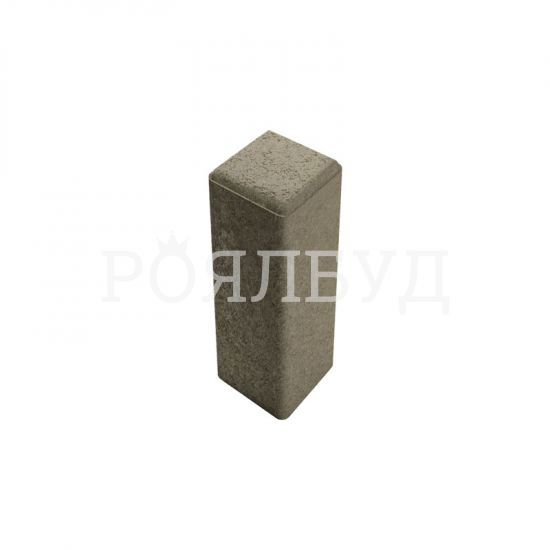 Стовпчик фігурний квадратний 100x80 гірчичний