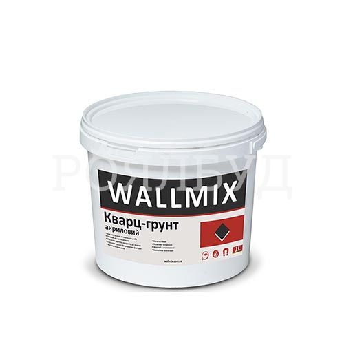 Wallmix Кварц-грунт акриловий 1 L Грунтовка