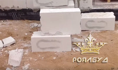 Брак газобетону Брак газобетону