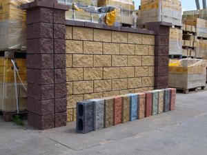 Паркан з бетонних блоків Паркан з бетонних блоків